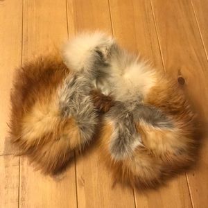Vintage fox fur collar